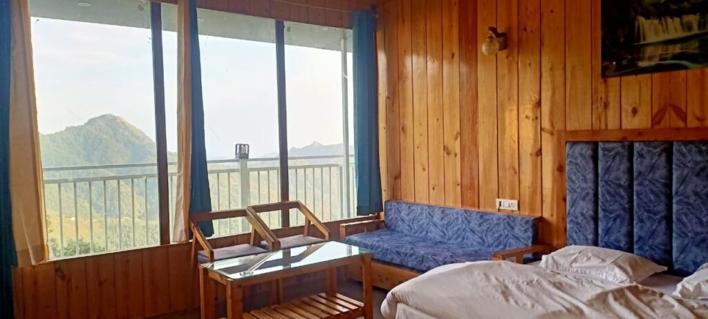 Tranquil natural surroundings around Mount Vista Resort