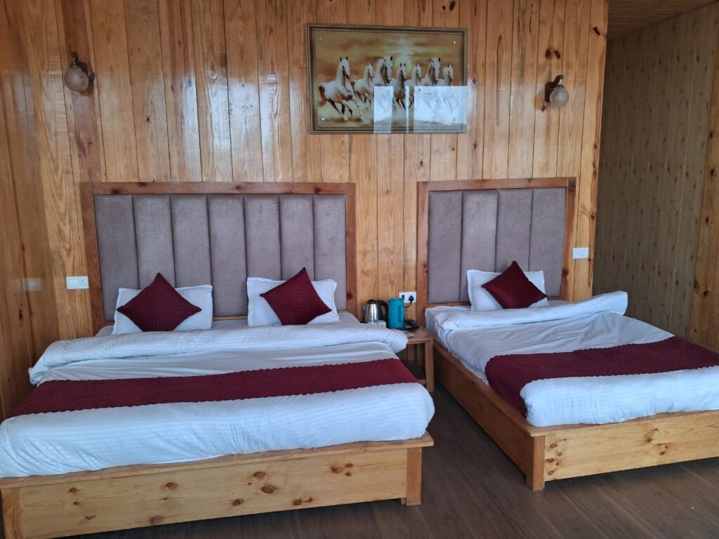 Guests enjoying peaceful moments at Mount Vista Resort