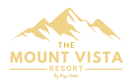 Mount Vista Resort logo representing luxury mountain hospitality
